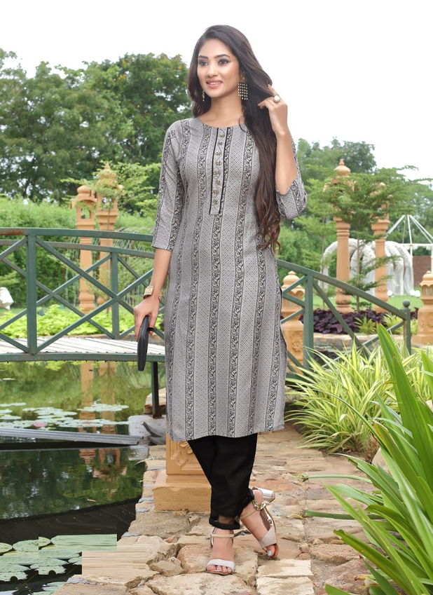 TIPS TOPS SIARA 2 Fancy Regular Wear Rayon Printed Kurti With Bottom Collection